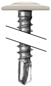 Саморез ПШС 4,2х19 RAL 9001 (1000) изображение, анонсные картинки товара
