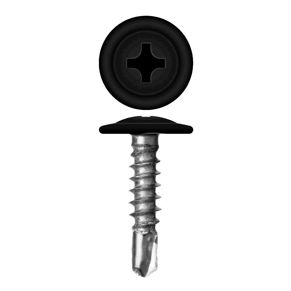 Саморез ПШC 4,2х16 RAL 9005 (30х200 шт.) изображение, анонсные картинки товара