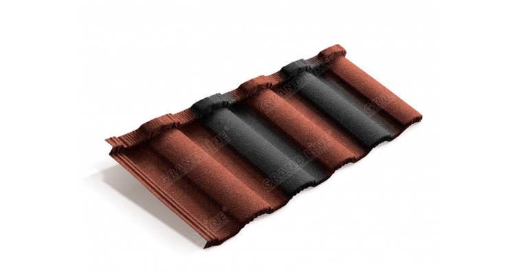 Лист Metrotile MetroRoman красно-черный изображение, анонсные картинки товара