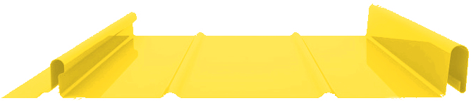 Кликфальц Line 0,45 PE RAL 1018 цинково-желтый изображение, анонсные картинки товара