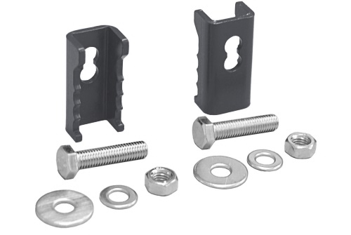 Крепление кронштейна на фальц Grand Line RAL 7024 (комплект) изображение, анонсные картинки товара