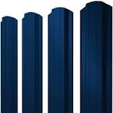 Штакетник Прямоугольный фигурный 0,45 PE RAL 5005 сигнальный синий изображение, анонсные картинки товара