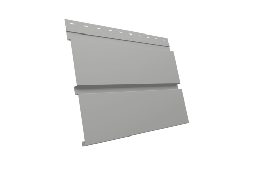 Квадро брус 0,5 Satin с пленкой RAL 9006 бело-алюминиевый изображение, анонсные картинки товара