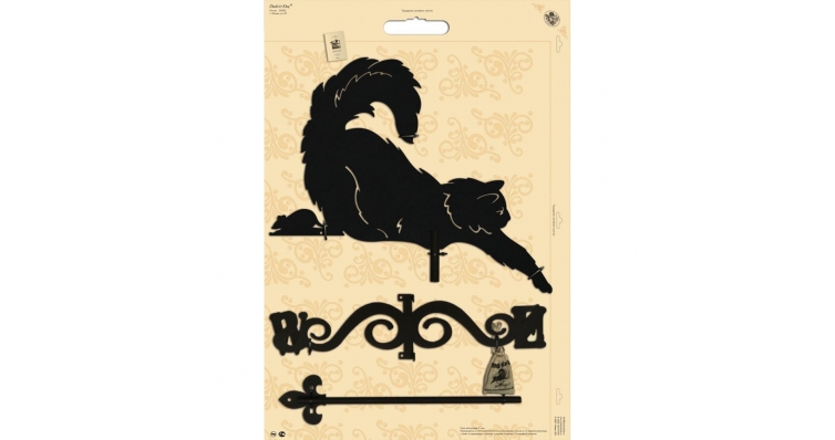 Флюгер большой Duck & Dog 002 Кот изображение, анонсные картинки товара