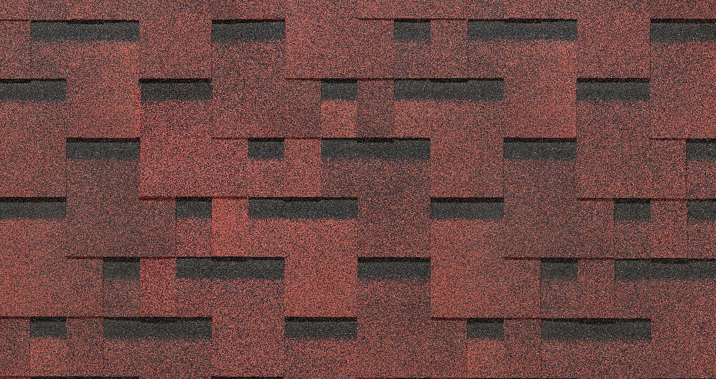 Гибкая черепица Döcke PIE EUROPA/ MATRIX/ Красный изображение, анонсные картинки товара