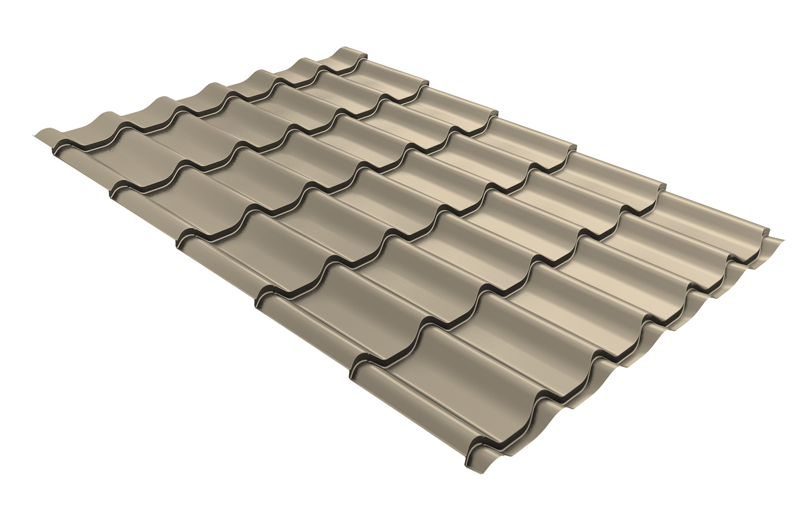 Профиль волновой Классик (''Classic'') 0,45 PE RAL 1015 светлая слоновая кость new изображение, анонсные картинки товара