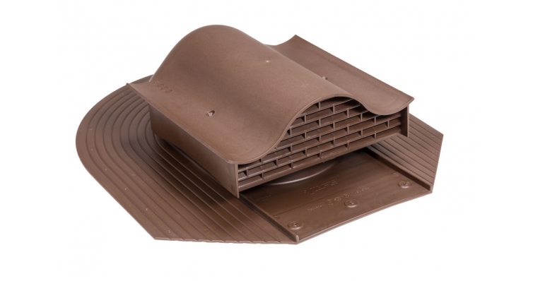 Вентиль кровельный Vilpe Huopa/slate KTV коричневый изображение, анонсные картинки товара