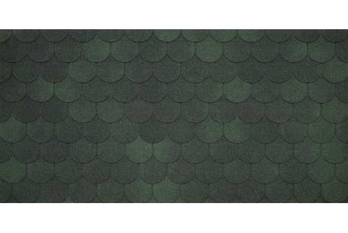 Битумная черепица TEGOLA ASSISI verde 473 (зеленый) изображение, анонсные картинки товара