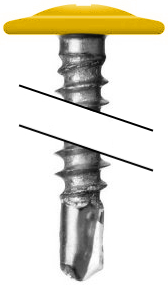 Саморез ПШС 4,2х19 RAL 1021 (1000) изображение, анонсные картинки товара
