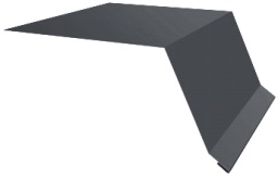 Планка капельник 100х55 0,5 Velur X RAL 7016 антрацитово-серый (3м) изображение, анонсные картинки товара