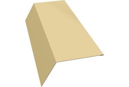 Планка карнизная 120х80 0,45 PE с пленкой RAL 1014 слоновая кость (3м) изображение, анонсные картинки товара