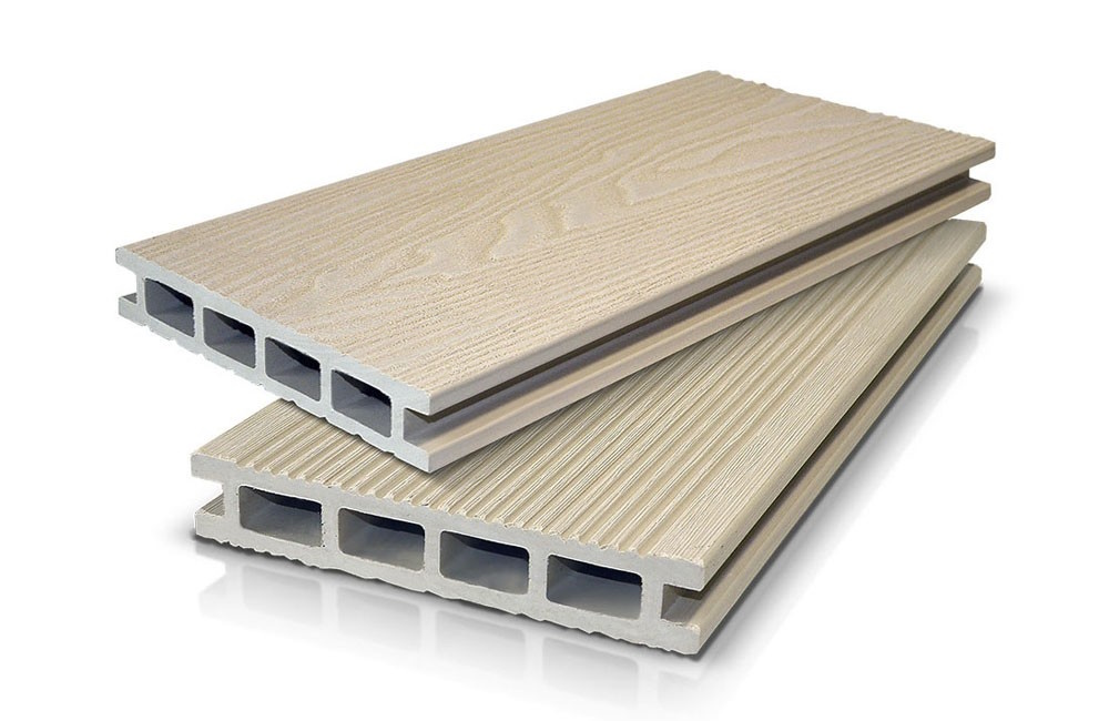 Террасная доска серия Classic 140х24мм цвет Бежевый изображение, анонсные картинки товара