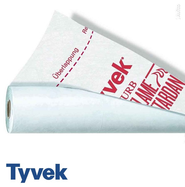 Tyvek супердиффузионная мембрана FireCurb Housewrap изображение, анонсные картинки товара