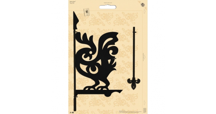 Указатель ветра большой Duck & Dog 204 Петух изображение, анонсные картинки товара