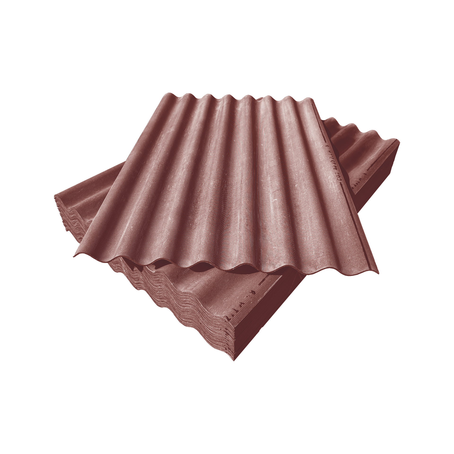 Шифер восьмиволновой 1750×1130×5.2 ГОСТ (Коричневый) изображение, анонсные картинки товара
