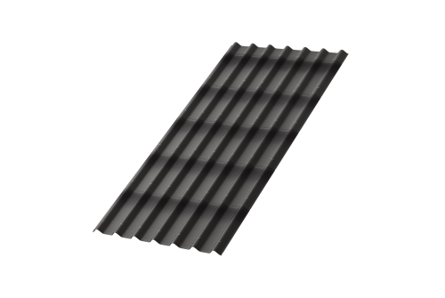Черепица Ондулин графит изображение, анонсные картинки товара