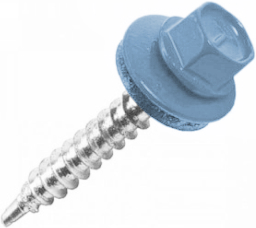 Саморез кровельный Daxmer 4,8х35 RAL 5024 (250) сверло №1 изображение, анонсные картинки товара