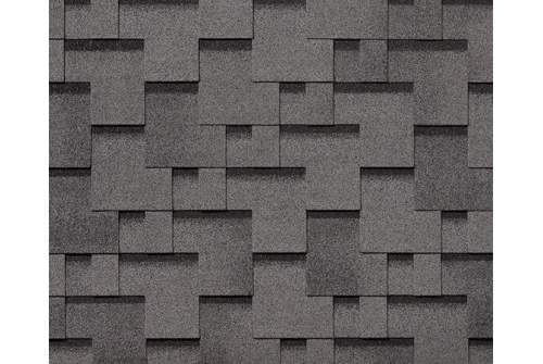 RoofShield черепица Фемили Эко Лайт Стандарт (3м2) Серый с оттенением изображение, анонсные картинки товара