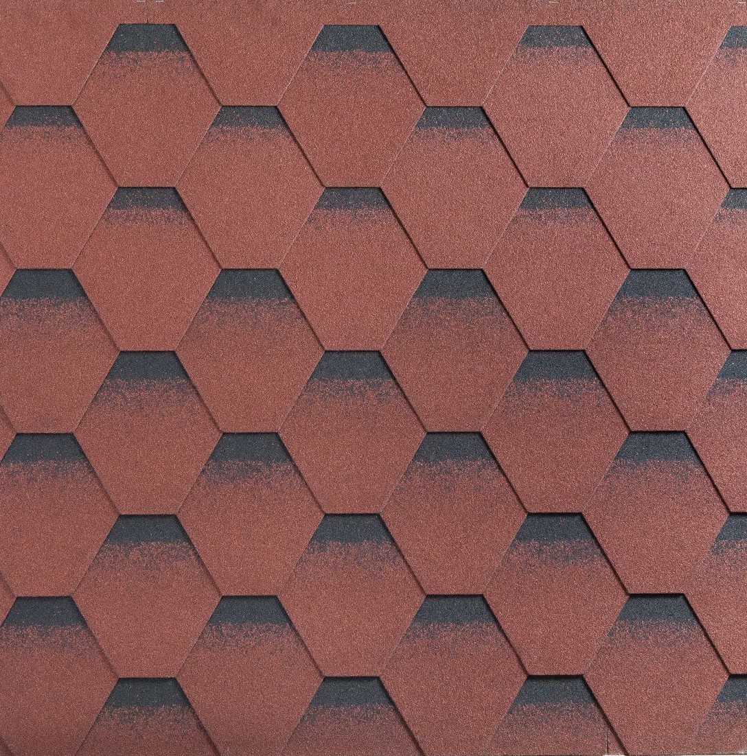 Katepal черепица KATRILLI 3,0м2 Осенне-красный изображение, анонсные картинки товара