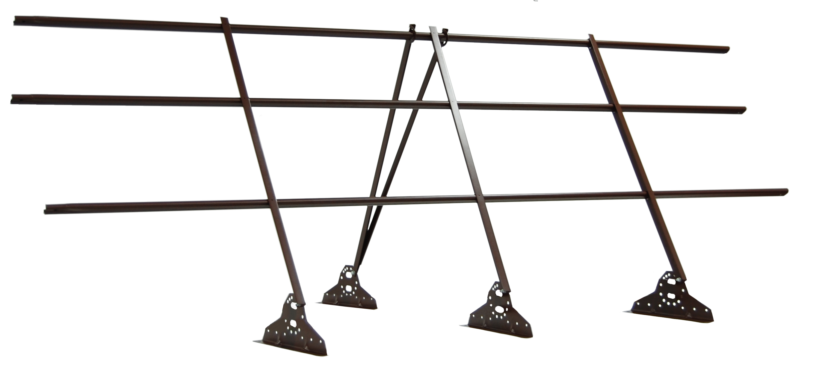 Ограждение кровельное на фальц Grand Line 1,2х3 RAL 8017 изображение, анонсные картинки товара