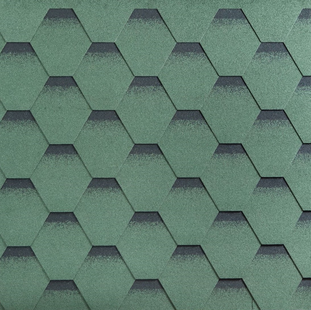 Katepal черепица KATRILLI 3,0м2 Зелень моховая изображение, анонсные картинки товара