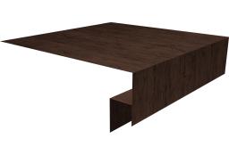Планка околооконная сложная (Блок-хаус, Экобрус) Grand Line 200х50х25 0,45 Print Premium Antique Wood (3м) изображение, анонсные картинки товара