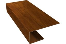 J-Профиль 18мм Верховье 0,45 Print Elite Golden Wood TwinColor (3м) изображение, анонсные картинки товара