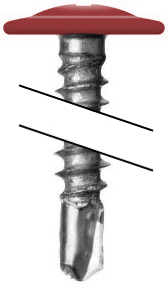 Саморез ПШС 4,2х16 RAL 3002 (1000) изображение, анонсные картинки товара