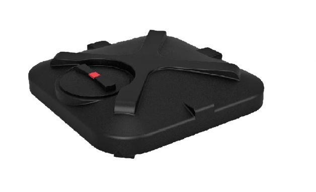 Бак черный пластиковый, 150 л с подогревом изображение, анонсные картинки товара