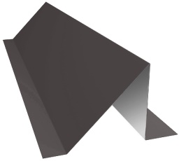 Планка снегозадержания малая 0,45 Drap TX RR 32 темно-коричневый (3м) изображение, анонсные картинки товара