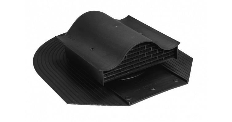 Вентиль кровельный HUOPA - KTV черный изображение, анонсные картинки товара