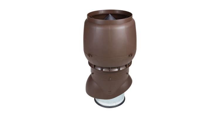 Выход вытяжки XL 250х300х500 ИЗ коричневый с колпаком изображение, анонсные картинки товара