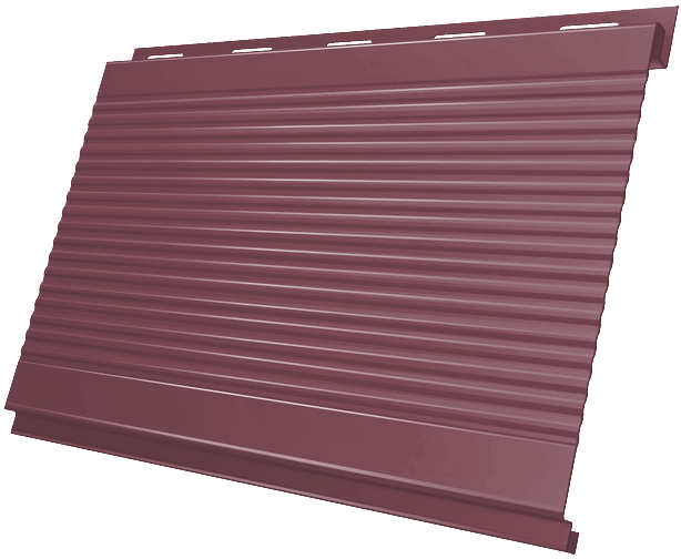 Вертикаль 0,2 gofr 0,5 Satin Matt TX с пленкой RAL 3005 красное вино изображение, анонсные картинки товара