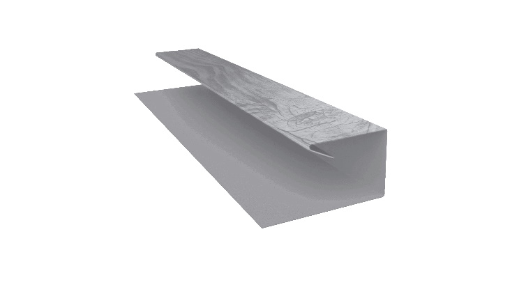 Планка П-образная БХ new 0,45 Print Elite Milky Wood TwinColor (3м) изображение, анонсные картинки товара