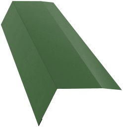 Планка карнизная 100х65 0,45 PE с пленкой RAL 6002 лиственно-зеленый (3м) изображение, анонсные картинки товара