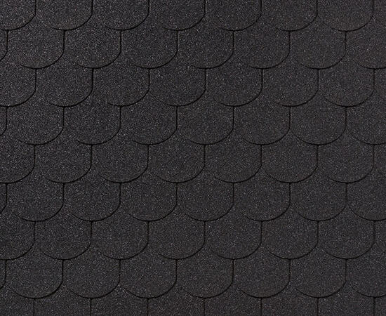 RoofShield черепица Фемили Эко Лайт Готик (3м2) Графитно-черный изображение, анонсные картинки товара