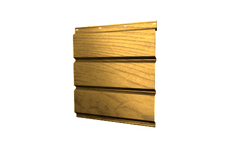Софит металлический без перфорации 0,45 Print Premium с пленкой Golden Wood изображение, анонсные картинки товара