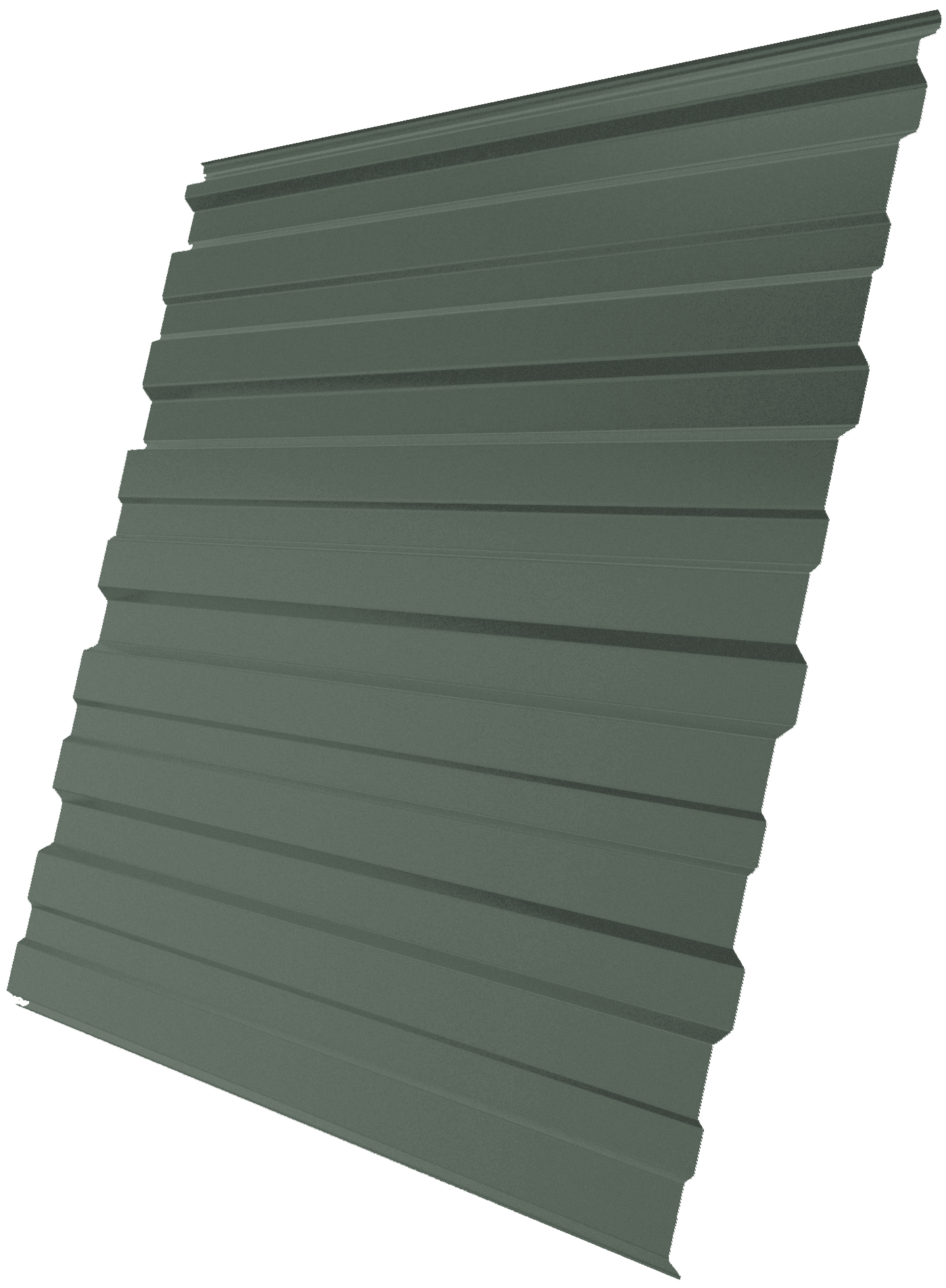 Профнастил С10R 0,5 Satin Matt TX RAL 6020 хромовая зелень изображение, анонсные картинки товара