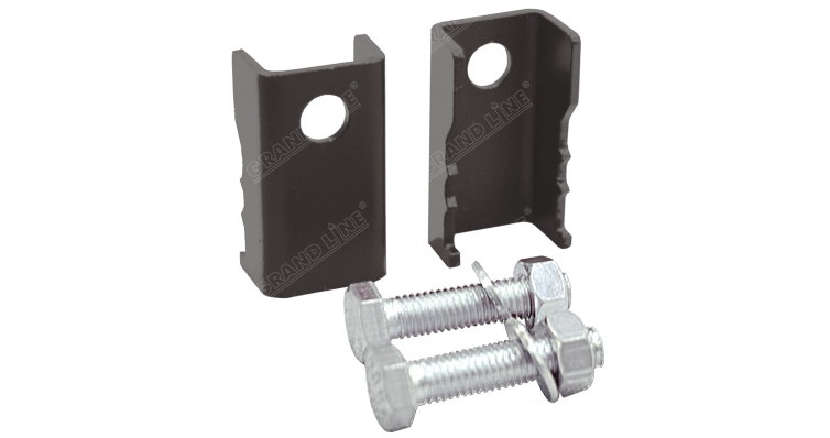 Крепление кронштейна на фальц Grand Line RAL 8017 (комплект) изображение, анонсные картинки товара