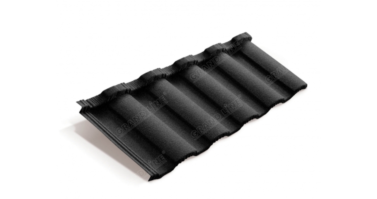 Лист Metrotile MetroRoman черный изображение, анонсные картинки товара