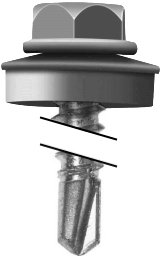 Саморез по металлу Daxmer  4,8х19 Цинк (5000) сверло №2 изображение, анонсные картинки товара