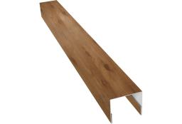 Планка П-образная заборная 24 0,45 Print Premium Pine Wood Fresh (3м) изображение, анонсные картинки товара