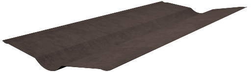 Ендова Ондулин коричневая изображение, анонсные картинки товара