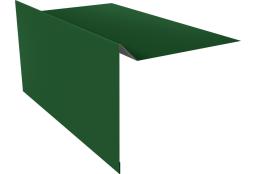 Планка ветровая для мягкой кровли 100х20х100 0,45 PE с пленкой RAL 6002 лиственно-зеленый (2м) изображение, анонсные картинки товара