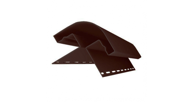 Планка радиусная Grand Line ЯФАСАД Premium Acryl темный дуб (3,0м) изображение, анонсные картинки товара