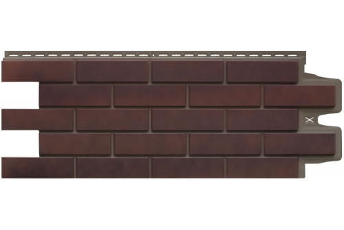Фасадная панель Grand Line Клинкерный кирпич Design Plus кофе с темно-бежевым швом изображение, анонсные картинки товара