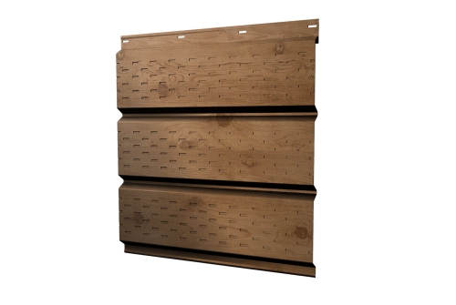 Софит металлический полная перфорация 0,45 Print Premium с пленкой Pine Wood Fresh изображение, анонсные картинки товара