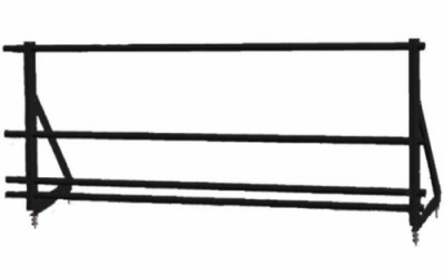 Ограждение кровельное со снегозадержателем на фальц Optima 0,65х2м RAL 9005 изображение, анонсные картинки товара