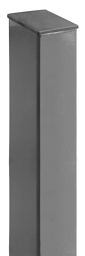 Столб 60х60х2,0х3000 Optima металл неоцинкованный эмаль RAL 7004 изображение, анонсные картинки товара