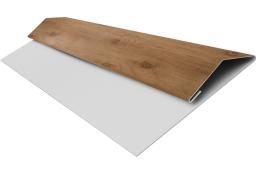 Планка стартово-финишная (Блок-хаус, Экобрус) Grand Line 0,45 Print Premium Pine Wood Fresh (3м) изображение, анонсные картинки товара